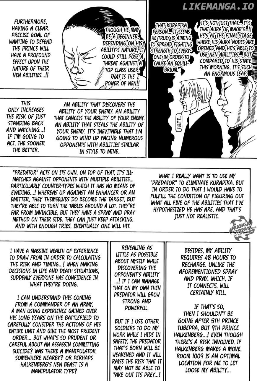 Hunter x Hunter, Chapter 388 image 18